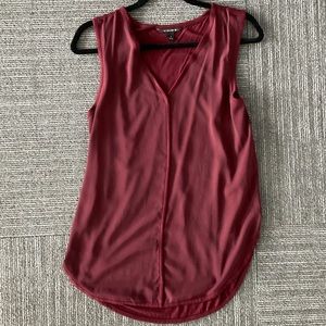 Banana Republic S Burgundy Shell Top
